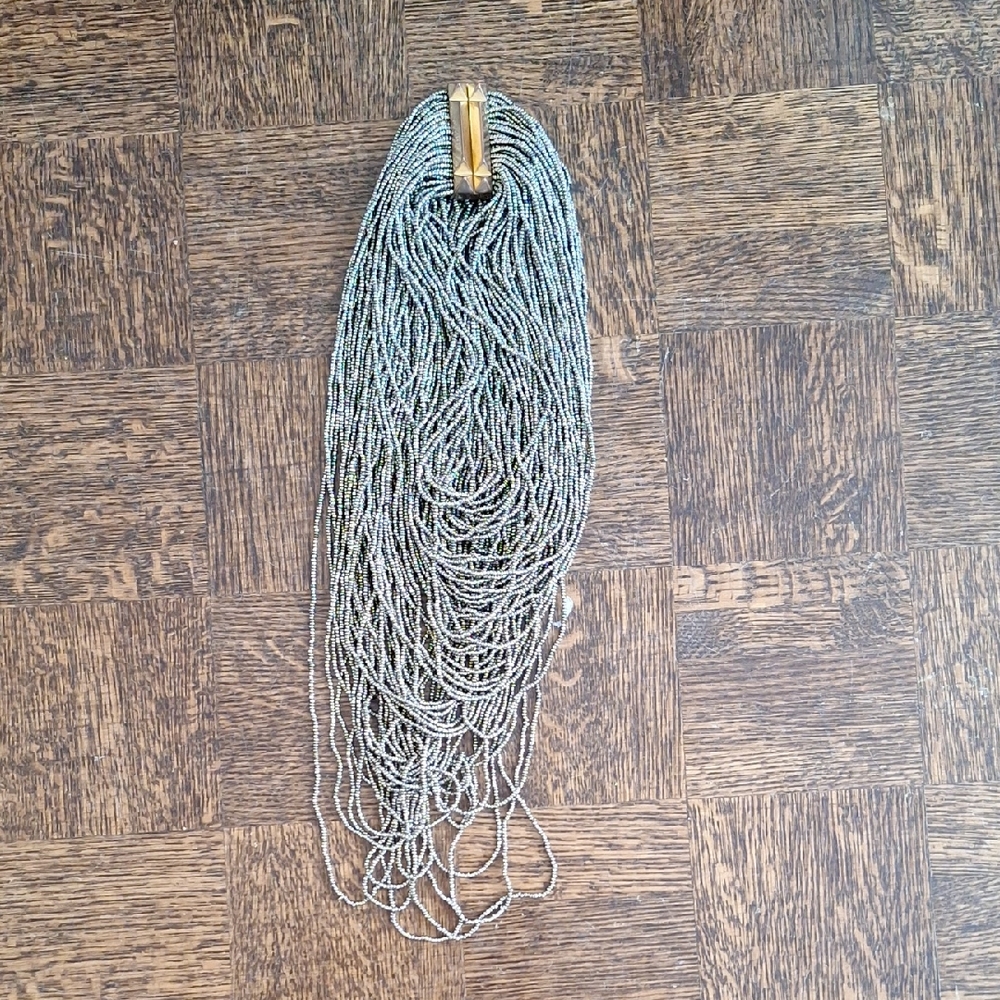 BCBG Beaded Multiple Strand Necklace